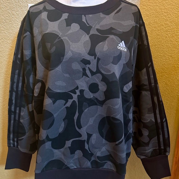Adidas Black Camouflage Sweatshirt - Picture 3 of 10